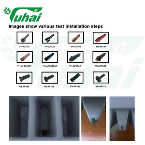 Seau d'alimentation en lait pour animaux en plastique 32L avec mamelon Instrument vétérinaire pour bovins et ovins - Product Image 2