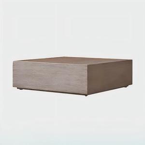 Modern Weather-resistant steel <b>Outdoor</b> <b>Side</b> <b>Table</b> Set for Hotel Garden Poolside Villa hotel Patio Use dining <b>table</b> - Product Image 1