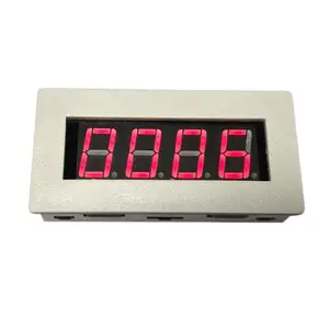 DC 5V 12V 36V Déclencheur Compteur Accumulateur Mémoire 4-Bit 0-9999 Rouge 0.56in nouveau