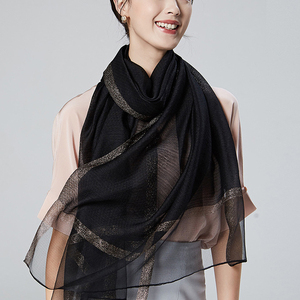 Chales y chales para mujer, Pashmina suave fina de talla <span class=keywords><strong>grande</strong></span>, <span class=keywords><strong>Foulard</strong></span> de <span class=keywords><strong>playa</strong></span>, hiyab Echarpe para mujer, bufanda de seda de verano a la moda para mujer - Product Image 1