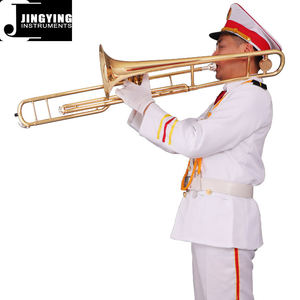 Instrumento <span class=keywords><strong>de</strong></span> viento <span class=keywords><strong>de</strong></span> latón <span class=keywords><strong>de</strong></span> música Jingying 2023, trombón <span class=keywords><strong>de</strong></span> llave Vertical <span class=keywords><strong>de</strong></span> pistón <span class=keywords><strong>de</strong></span> cobre blanco <span class=keywords><strong>de</strong></span> níquel clave Bb - Product Image 2