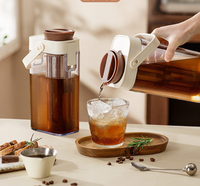 Koude Koffiezetapparaat, Koude Koffiezetapparaat, IJs Koffiezetapparaat en Thee Brewer, IJs Thee Kan, Fruit Thee Maker, Beker