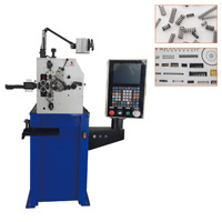 Ligne de production de machines à bobiner les ressorts en fil CNC avec composants essentiels moteur et engrenage