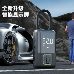 ที่สูบลมยางรถยนต์แบบมือถือไฟฟ้าไร้สายขนาด80W 72V หน้าจอดิจิตอลอัจฉริยะ - Product Image 1