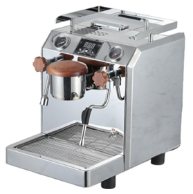 Cafetera Espresso, Máquina de Cappuccino con Piezómetro y Manómetro, Vaporizador de Leche, Funciona con Batería - Product Image 4