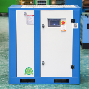 Compresseur d'air à vis de haute qualité, prix usine, économie d'énergie, 7,5 kW/15 kW, moteur à roulement, refroidissement par air, garantie 1 an - Product Image 1