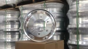 Zhengde Factory Direkt vertrieb Aluminium-LKW-Rad abdeckung 24,5x8,25 Zoll Chrom felgen - Product Image 2