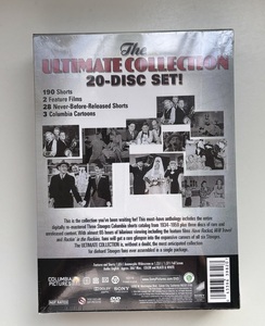 Colección Completa de DVD de la Serie de Televisión The <span class=keywords><strong>Three</strong></span> Stooges (DVD, 2025, Set de 20 Discos) Películas en DVD Series de Televisión - Product Image 2