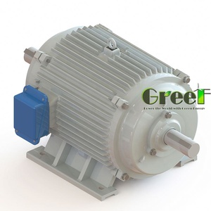 수력 시스템 80kw 600rpm 영구 자석 발전기에 대한 최고의 판매 수평 축 풍력 터빈 사용 - Product Image 6