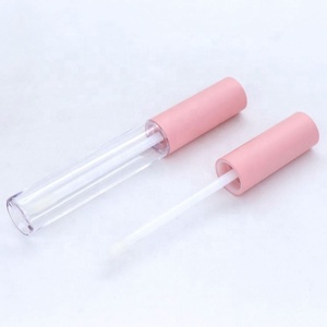 Wholesale 10ml Empty Round Cylinder Lip <b>Gloss</b> Tube Luxury Pink Mascara Tube - Product Image 6
