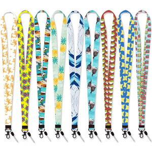 Lanyard Personalizado al por Mayor, Económico, con Logotipo Impreso en Serigrafía, para Aerolíneas y Aviación - Product Image 1