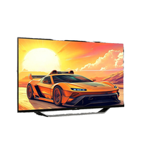 Televisor Inteligente Android LED 4K UHD de 60 Pulgadas, Ultra Delgado, Pantalla Plana, para Sala de Estar, Montable en Pared