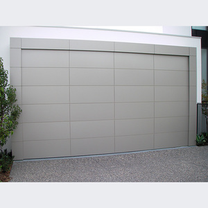 Portes de <span class=keywords><strong>garage</strong></span> en panneaux composites isolés Alucobond, surface finie pour application en entrepôt, porte basculante - Product Image 3