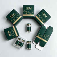 Boîte en carton pour soins de la peau de haute qualité, emballage personnalisé imprimé, boîte en carton cosmétique, vente en gros, boîte pliante