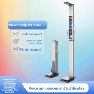 Báscula Multifuncional Lejia HW-700A, Medidor de Altura, Peso y Grasa Corporal, con 1 Año de Garantía - Product Image 2