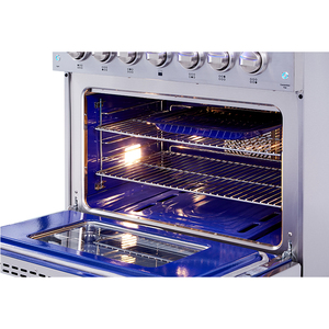 48 "<span class=keywords><strong>gas</strong></span> phạm vi chuyên nghiệp nấu ăn đôi lò với LED Knob - Product Image 3