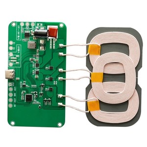 Fabrication de circuits imprimés de charge sans fil 5W/10W/15W/20W/30W/35W, assemblage de circuits imprimés pour la charge de téléphones mobiles et de voitures - Product Image 1