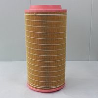 Cartouche filtrante en polymère de haute qualité, filtre à huile en acier inoxydable sur mesure, filtre à air pour moteur d'excavatrice, fabricant chinois
