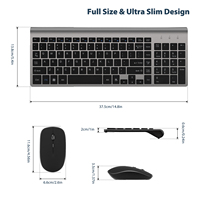 Clavier et souris ergonomiques sans fil de haute qualité à prix d'usine