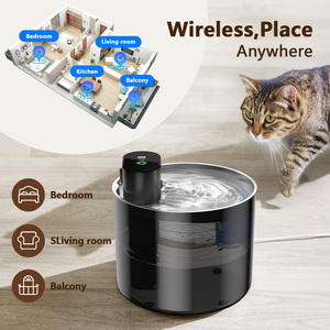 Bol d'eau intelligent pour animaux de compagnie en acier inoxydable et plastique de 3,5 L pour chats et chiens, alimenté par charge, filtres multiples, circulation automatique, étanche - Product Image 6