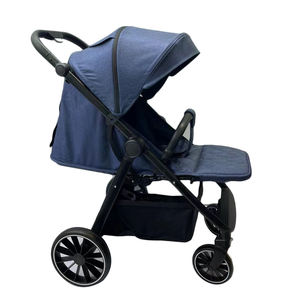 Coches para Bebés, Sistema de Viaje Ligero, Cochecito de Bebé Rosa, Marco de Acero Inoxidable, Ruedas de PU, Cochecito Plegable Reversible - Product Image 2