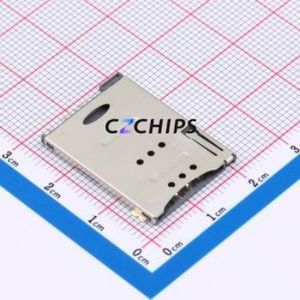 BX-SIM-1.85H62PJ SIM Card Connector SMD Connector Self-Return Type Mini SIM Card Card Holder 1.85mm - Product Image 1
