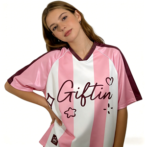 Camiseta de Fútbol Personalizada con Diseño ODM, Material de Alto Brillo, Uniforme de Fútbol Personalizado para Clubes y Equipos, Ropa Deportiva Informal Unisex - Product Image 1
