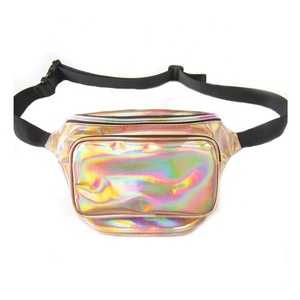 PROMO Personnalisé Conception De Mode PU En Cuir <span class=keywords><strong>Sac</strong></span> de Taille Holographique <span class=keywords><strong>Brillant</strong></span> <span class=keywords><strong>Sac</strong></span> <span class=keywords><strong>Banane</strong></span> - Product Image 3