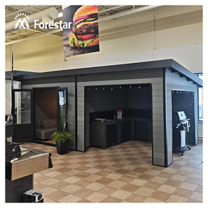 Dễ dàng cài đặt ngoài trời Trung Quốc Gỗ nhự<span class=keywords><strong>a</strong></span> composite WPC vườn nhà kho hồ bơi nhà kho lưu trữ ngoài trời tò<span class=keywords><strong>a</strong></span> nhà vườn - Product Image 1