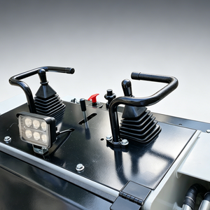 Mini Wheel Skid Steer Remote <b>Control</b> <b>Stand</b>-on Design Optional Attachments Include Engine Motor Pump Bearing Gear - Product Image 5