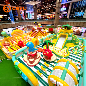 Parc d'attractions Ceyu, château gonflable, <span class=keywords><strong>trampoline</strong></span>, piscine à balles, toboggan, équipement de jeux gonflables pour enfants - Product Image 1