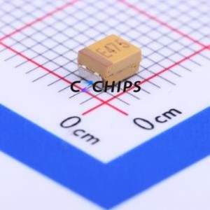 TC211B475K025Y Tantalum <b>Capacitor</b> CASE-B-3528-21(mm) ( Capacitance: 4.7uF )( Precision: 10% Rated Voltage: 25V ) - Product Image 1