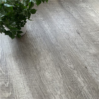 Lantai Vinyl SPC Inti Keras Kayu Ek Mewah EcoHome Tahan Air PVC EIR Warna Sederhana Anti Selip Tahan Aus Sistem Klik