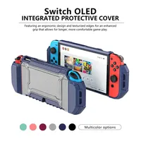 Coque en TPU souple en caoutchouc pour console N Switch / OLED, étui de protection pour Switch OLED