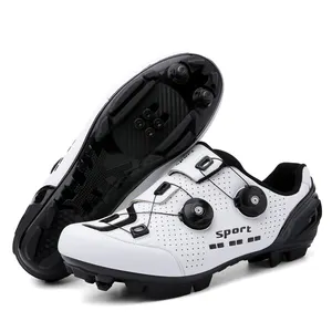 Fietsschoenen Met Schoenplaatjes Mountainbike Schoeisel Mannen Vrouw Triatlon Outdoor Sportroute Rijschoenen