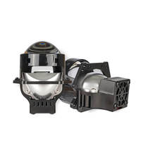 Lentille de projecteur Bi Led H4 1000000lm 2 pouces Bi Fog Led Lentille de projecteur 6000k Bi Led Head Low Beam Led Lentille de projecteur