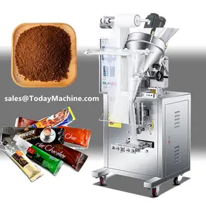 ミルクコーヒー洗剤粉末用オーガーフィラー付き自動粉末包装機システム