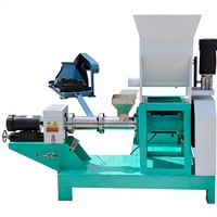 Machine industrielle d'extrusion de granulés d'aliments pour poissons flottants