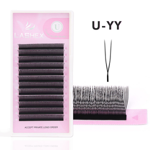 ขนตาปลอมแบบเส้นใยเทคโนโลยีรูปตัวยู <span class=keywords><strong>UYY</strong></span> U3D U4D U5D คุณภาพสูง นุ่มเป็นธรรมชาติ สำหรับต่อขนตาแบบมืออาชีพ เพิ่มวอลลุ่ม - Product Image 2
