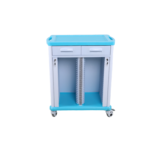 MT 메디컬 ABS 플라스틱 의료 카트 양면 환자 기록 카트 - Product Image 2