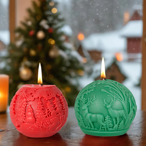 Moldes <span class=keywords><strong>de</strong></span> silicona blanda 3D ecológicos DIY para velas <span class=keywords><strong>de</strong></span> Navidad molde <span class=keywords><strong>de</strong></span> velas perfumadas con letras <span class=keywords><strong>de</strong></span> pilar para decoración <span class=keywords><strong>de</strong></span> festivales - Product Image 2