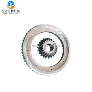 Los engranajes dentados endurecidos se mantienen sincronizados incluso cuando los rocas se estorban y intentan desalinearlos. - Product Image 1