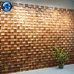 Panneaux de lattes en chêne blanc pour mur en noyer, panneaux autocollants solides, placage naturel, panneau acoustique en <span class=keywords><strong>bois</strong></span> rainuré - Product Image 5