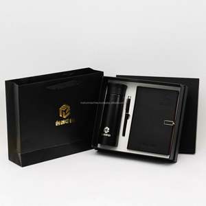 Ensemble cadeau d'entreprise de luxe haut de gamme personnalisé avec tasse à vide - Ensemble cadeau promotionnel d'affaires haut de gamme - Product Image 2
