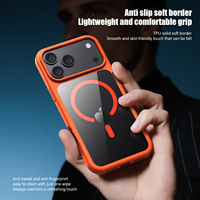 Coque de téléphone magnétique transparente pour iPhone 18 Pro Max, Nouvelles tendances, Housse de protection antichoc en TPU+PC anti-rayures pour iPhone 16, 17e, 18 Pro