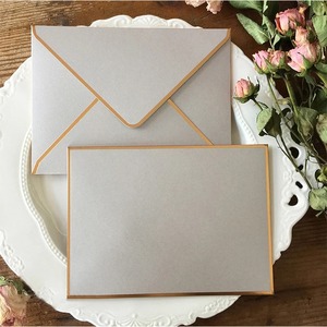 Cartes vierges vintage personnalisées <span class=keywords><strong>5</strong></span> couleurs, disponibles pour événements professionnels, invitations de rentrée scolaire, fêtes et mariages - Product Image 3