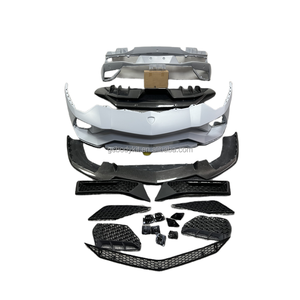 ชุด LP700กันชนหน้ารถ <span class=keywords><strong>Aventador</strong></span>, สำหรับ lambLamborghini กันชนหน้าด้านหลัง LP740คาร์บอนไฟเบอร์อัพเกรด <span class=keywords><strong>Aventador</strong></span> - Product Image 3