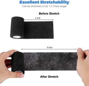 Bandage Cohésif Élastique Auto-Adhésif Non Tissé Facilement Déchirable pour Vétérinaire, Impression Personnalisée du Logo, Vente en Gros de Fournitures Médicales - Product Image 3