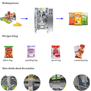 Multifonction pommes de terre frites aliments surgelés frites machine d'emballage pour pack alimentaire - Product Image 3