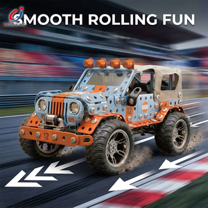 Chengji Coche <span class=keywords><strong>de</strong></span> Juguete <span class=keywords><strong>de</strong></span> Bloques <span class=keywords><strong>de</strong></span> Aleación al por Mayor, Kit <span class=keywords><strong>de</strong></span> Montaje <span class=keywords><strong>de</strong></span> Coche <span class=keywords><strong>de</strong></span> Carreras <span class=keywords><strong>de</strong></span> Metal Fundido <span class=keywords><strong>a</strong></span> Presión, Modelo Educativo DIY para Niños que Desarrolla Habilidades - Product Image 3